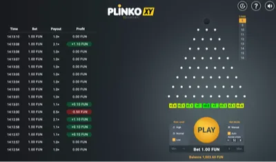 Plinko XY
