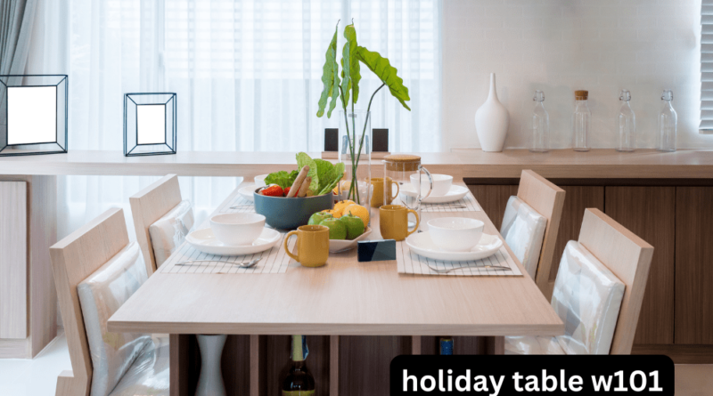 Holiday Table W101